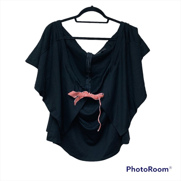 Eloquii Black Off Shoulder Top - Picture 2 of 12
